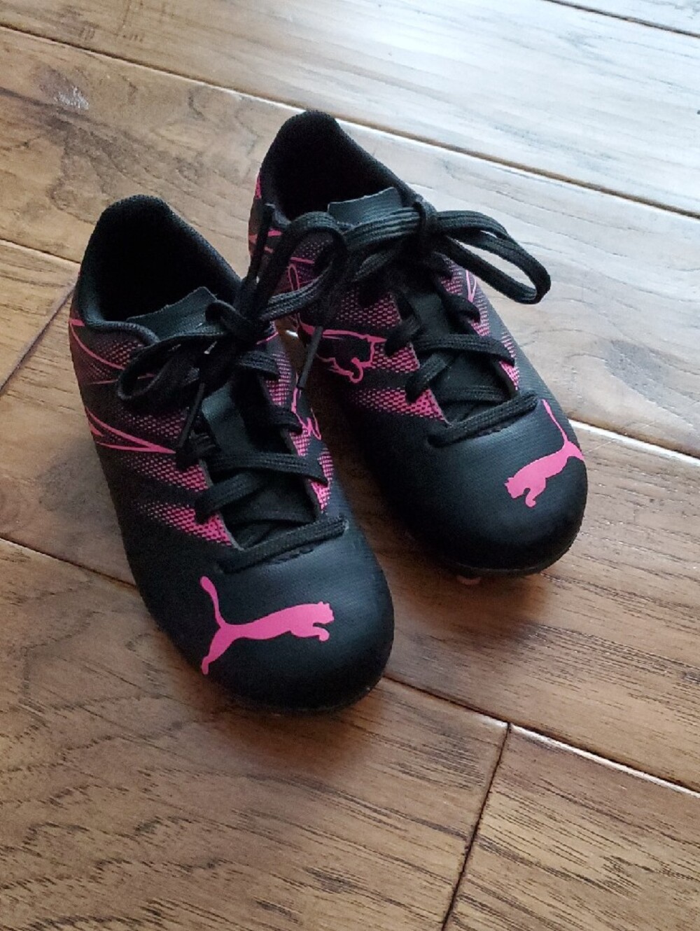 Puma Attacanto Kids' Firm/Artificial Ground Soccer Cleats Size 10 Child